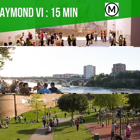 Apartamento Expat Renting - Le Mosaique - Patte D'oie - Parking Toulouse