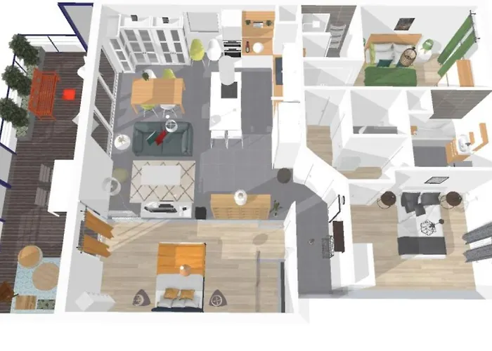Expat Renting - Le Mosaique - Patte D'oie - Parking